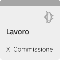 Lavoro - XI COMMISSIONE (LAVORO PUBBLICO E PRIVATO)